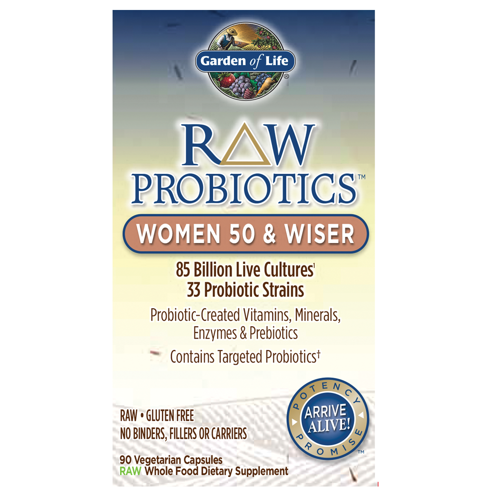Raw Probiotics Women 50 & Wiser