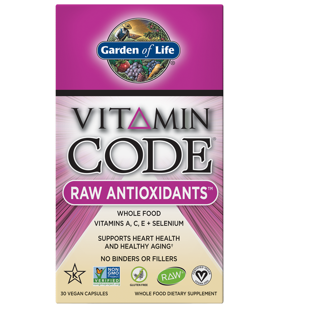 Vitamin Code RAW Antioxidants 30 Vegan Capsules