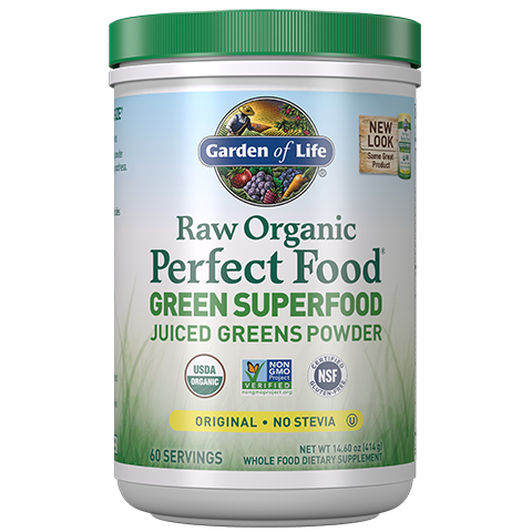 Raw Organic Perfect Food Green Superfood Powder (60 porções)
