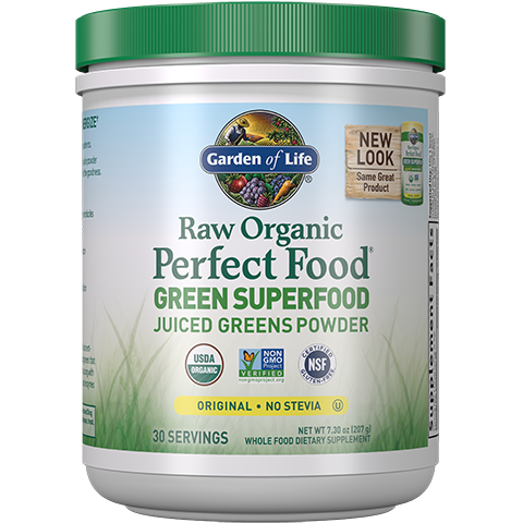 Raw Organic Perfect Food Green Superfood Powder (30 Porções)