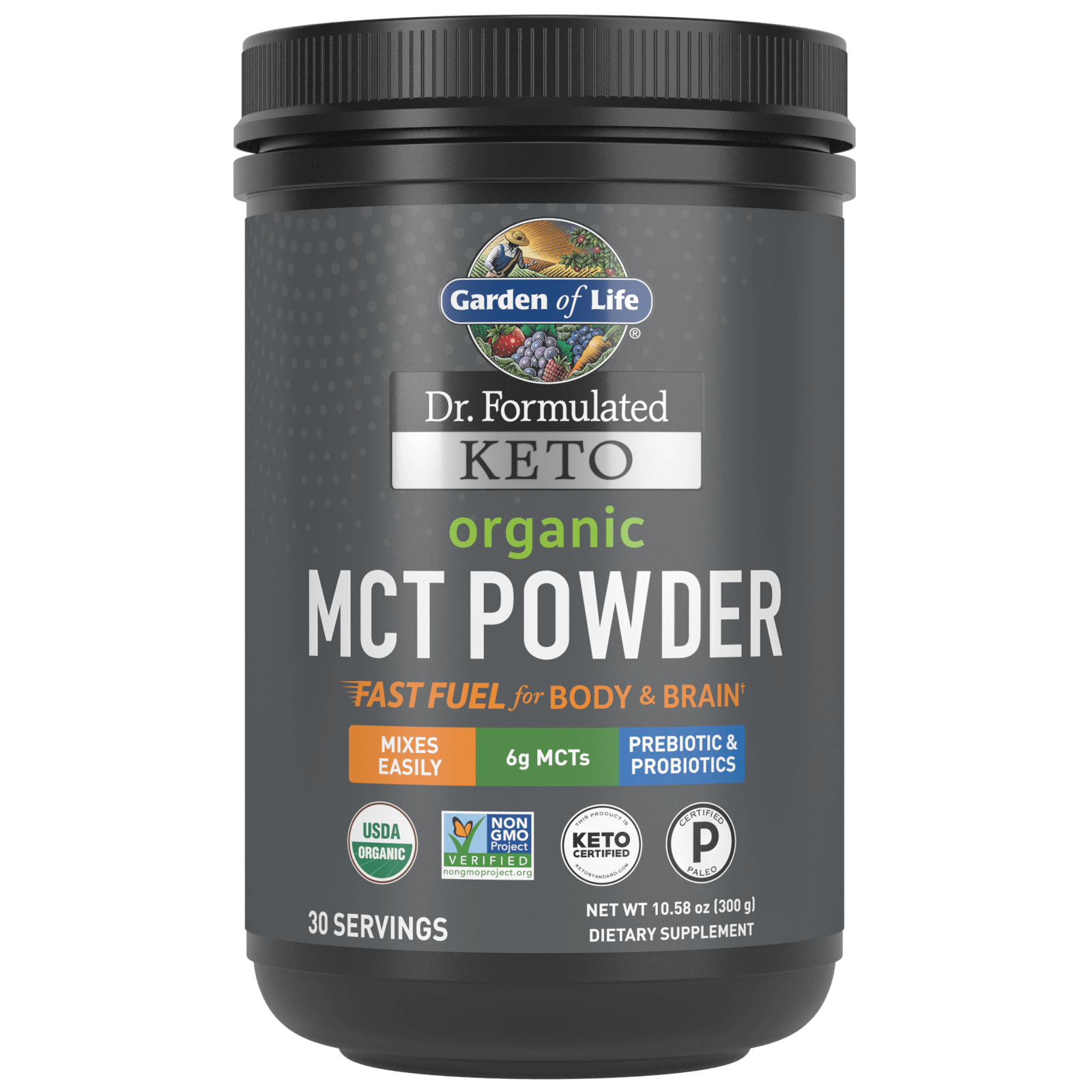 Keto Organic Mct Powder - 300g