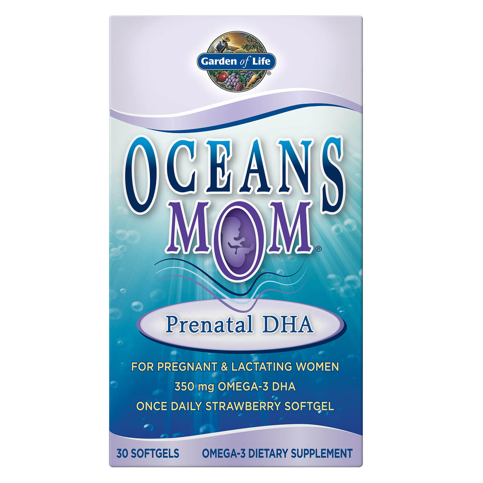 Oceans Mom Prenatal DHA 30 softgels