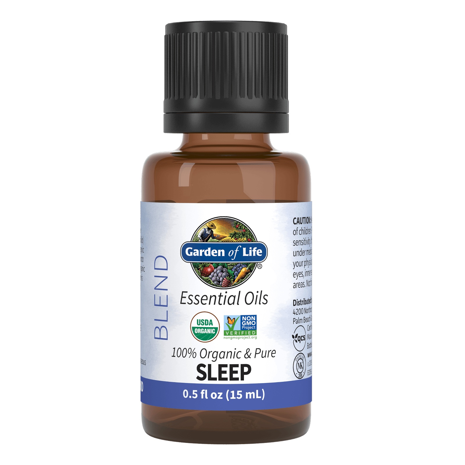 Organic Essential Oil Blend - Sleep 0.5oz LIQUID