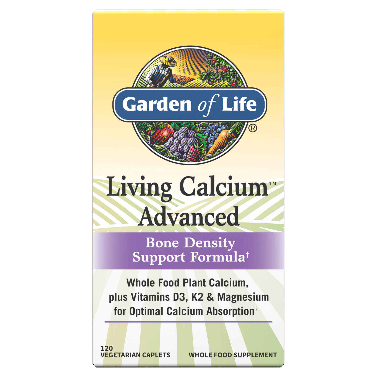 Living Calcium Advanced 120tablets