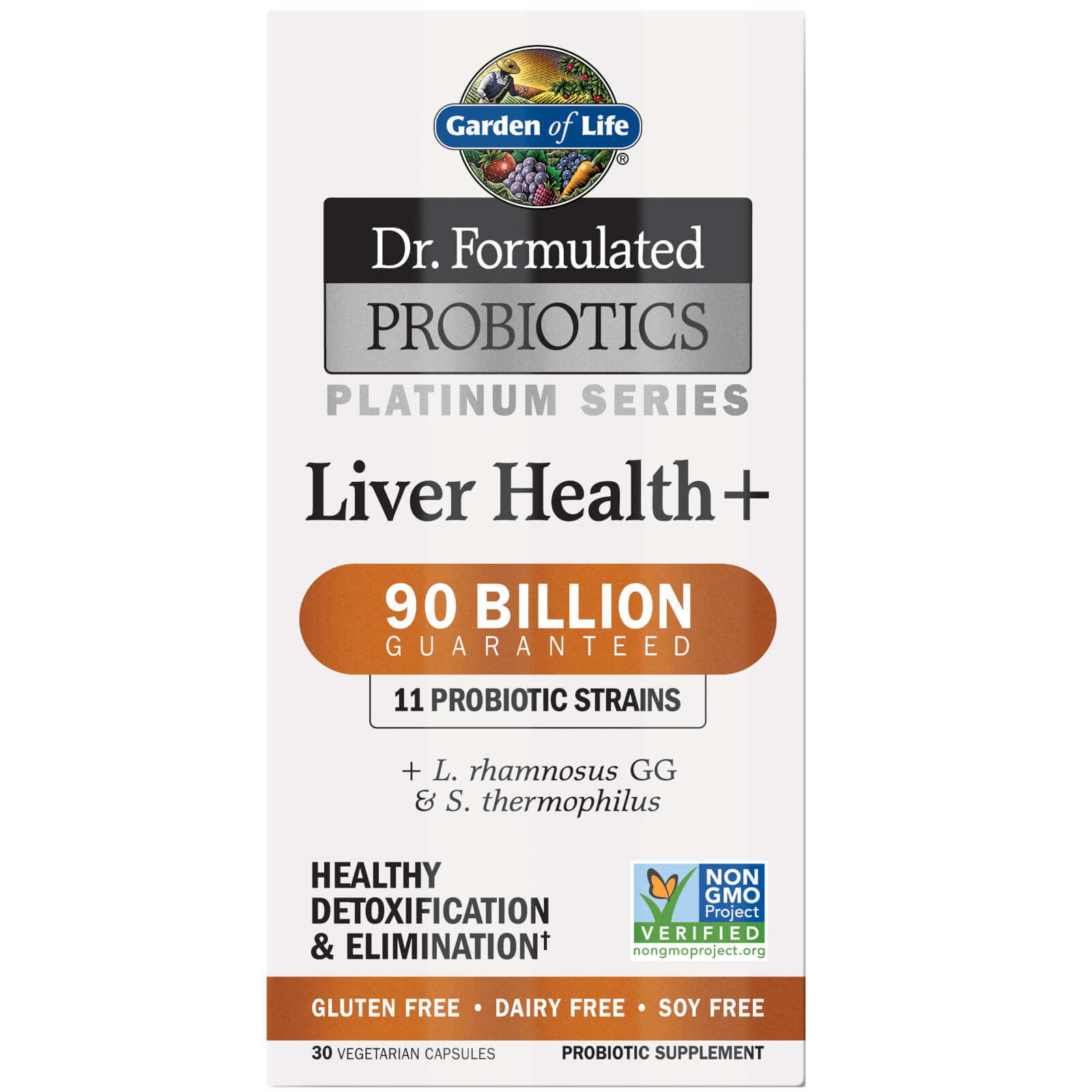 Probiotics Platinum Liver Health 90B Cooler 30caps