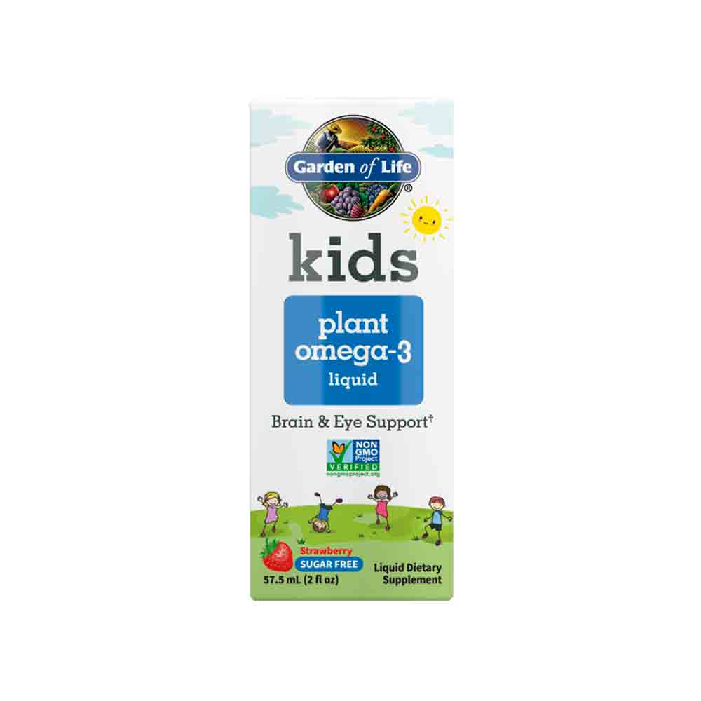 Kids Plant Omega-3 Morango (57,5 ml) Líquido